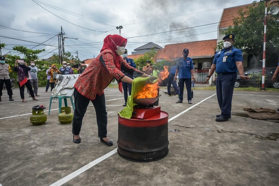 Sejak Januari 2022, Terjadi 216 Kasus  Kebakaran di Kota Surabaya