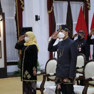 Peringatan Harlah Pancasila di Grahadi Peringatan Harlah Pancasila di Grahadi