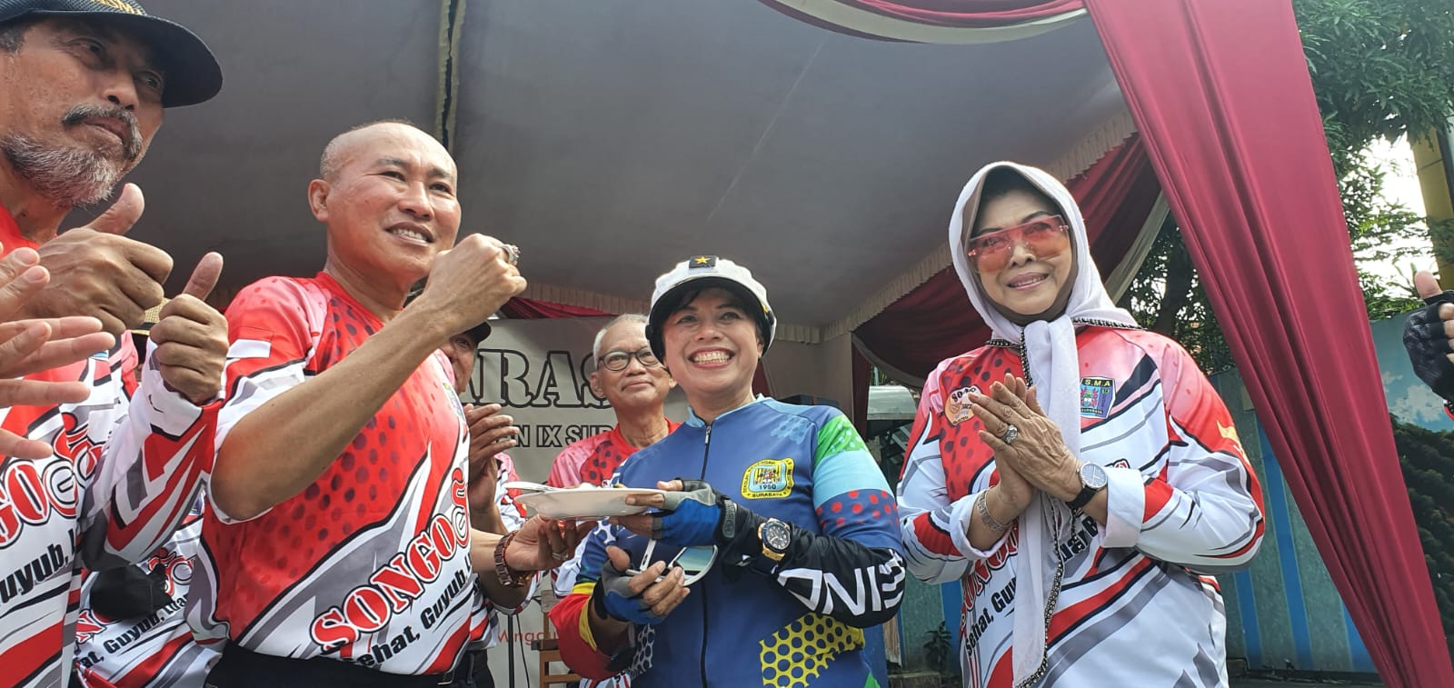 Pasmanbaya 1-9 Meriahkan Deklarasi Songo Gowes