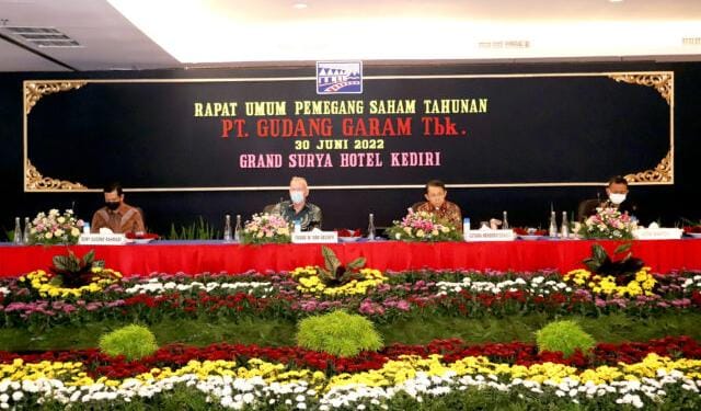 PT Gudang Garam Kediri Bagikan Deviden Rp 4 Triliun