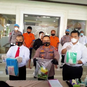 Satresnarkoba Polresta Banyuwangi Bongkar 1 Kg Sabu