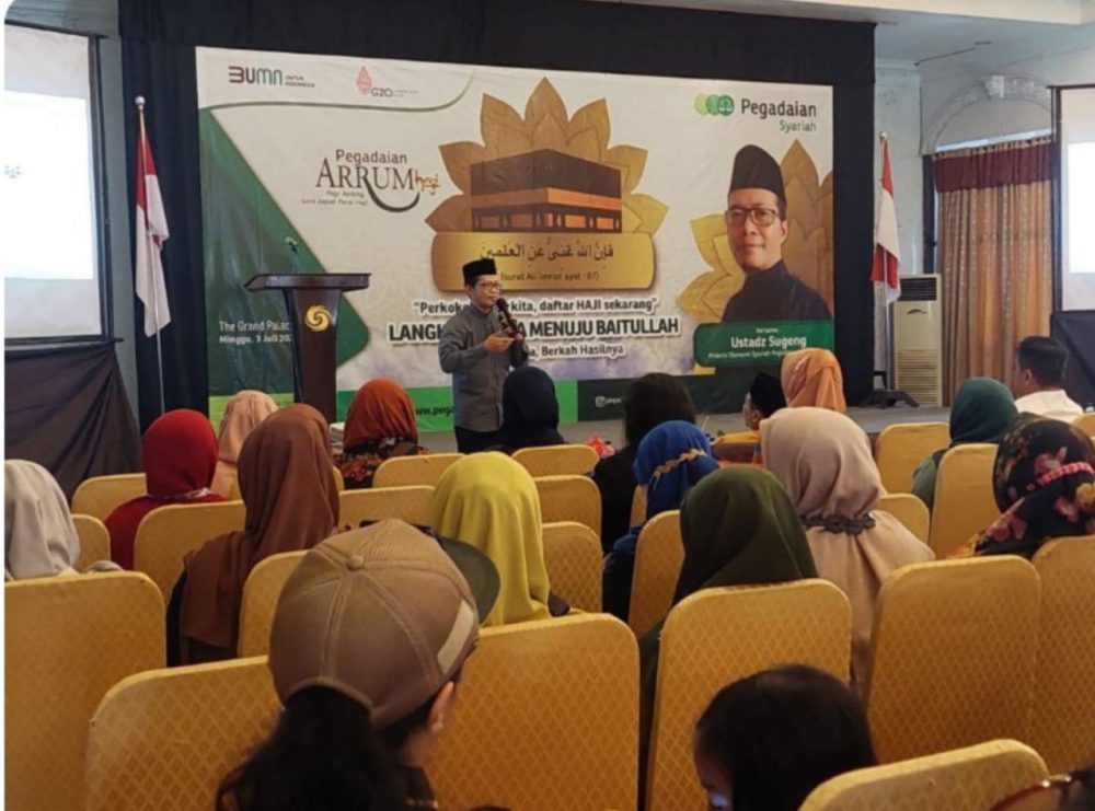 PT Pegadaian Area Malang Melakukan Kegiatan Literasi Keuangan Syari’ah
