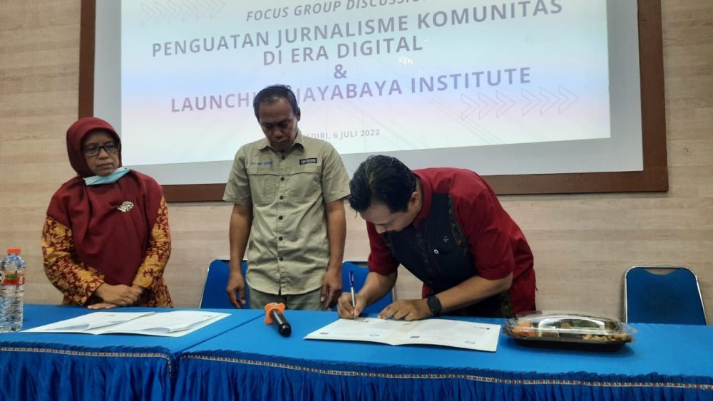 AJI Kediri Luncurkan Sekolah Jurnalistik Jayabaya Institute