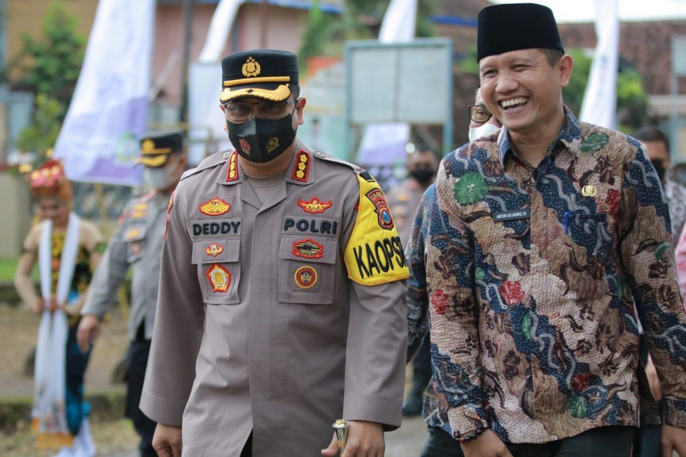 Polresta Banyuwangi Gesah Bareng Askab Guna Jogo Banyuwangi Untuk Indonesia Maju