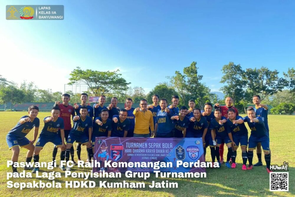 Paswangi Tundukkan Rutan Kraksaan 4-2 Turnamen Dharma Karya Dhika