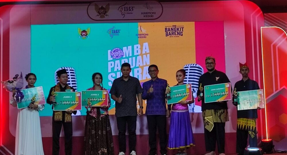 Lomba Paduan Suara Semarakan Hari Jadi Kota Kediri Ke –1143, Usung Tema Bangkit Bareng