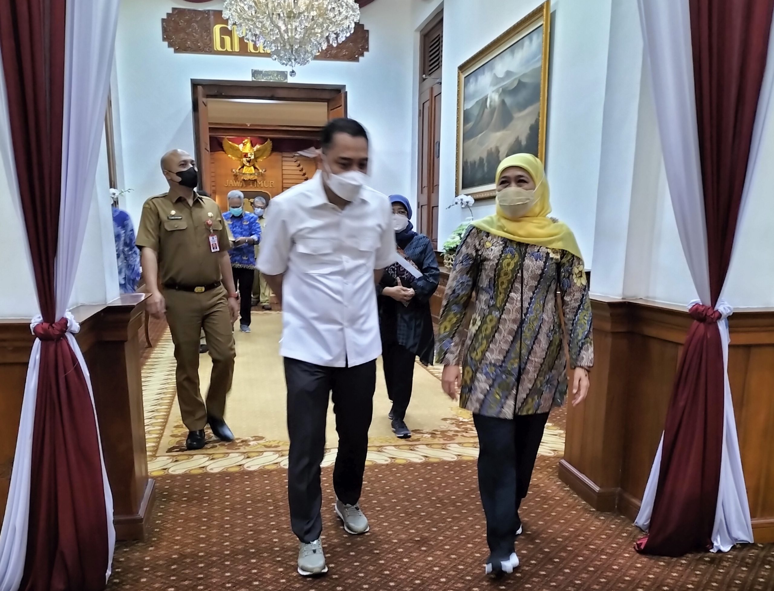 Gubernur Terima Laporan Walikota Eri Cahyadi Soal Piala Dunia U-20 & AFC