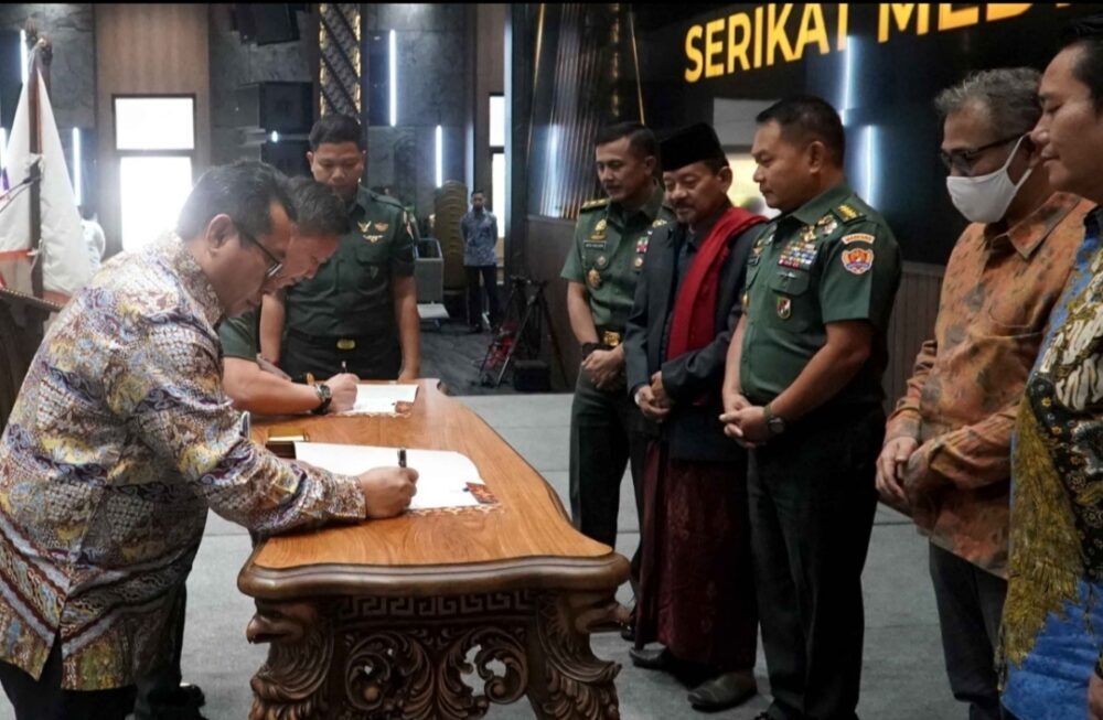 MoU SMSI dengan TNI AD Bentuk Sinergi dalam Menjaga NKRI dan Cita-cita Kemerdekaan