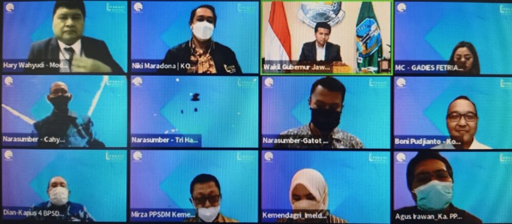 Kolaborasi BPSDM Jatim, Kemendagri dan Kemenkominfo Gelar Literasi Digital