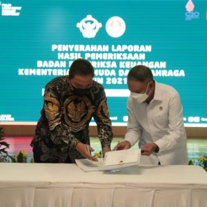 Kemenpora Raih WTP dari BPK, Zainudin Amali: Itu Kerja Teamwork