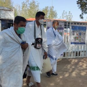 Rombongan Pertama Jemaah Haji Indonesia Tiba di Arafah, Talbiyah Menggema Rombongan Pertama Jemaah Haji Indonesia Tiba di Arafah, Talbiyah Menggema