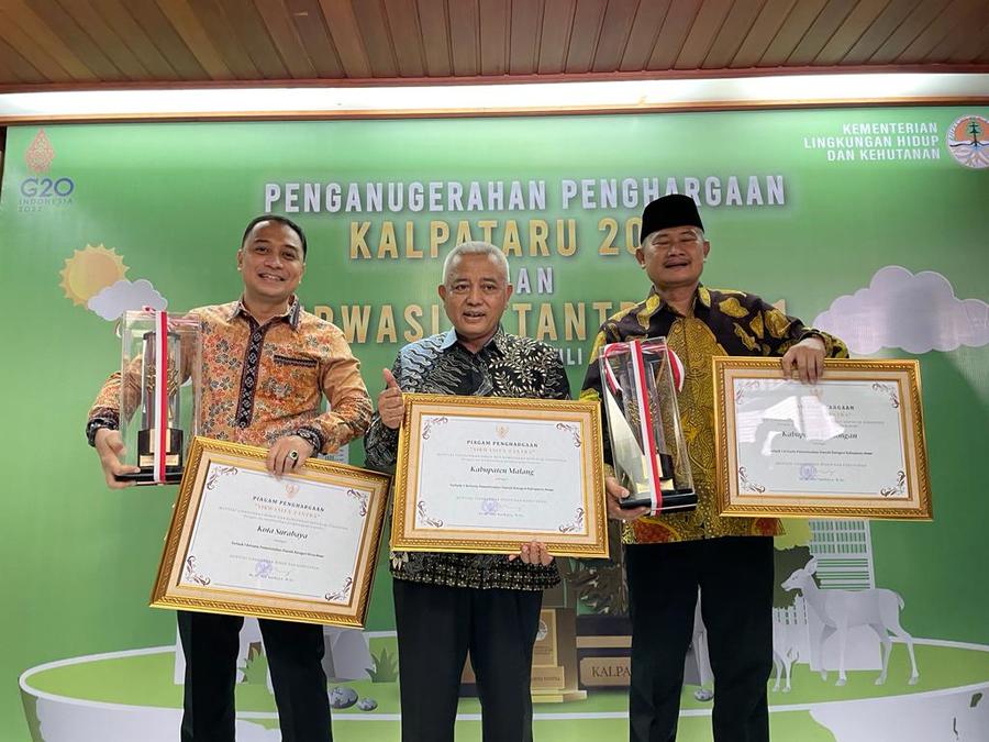 Kota Surabaya Kembali Raih Penghargaan Nirwasita Tantra, Tujuh Kali Berturut