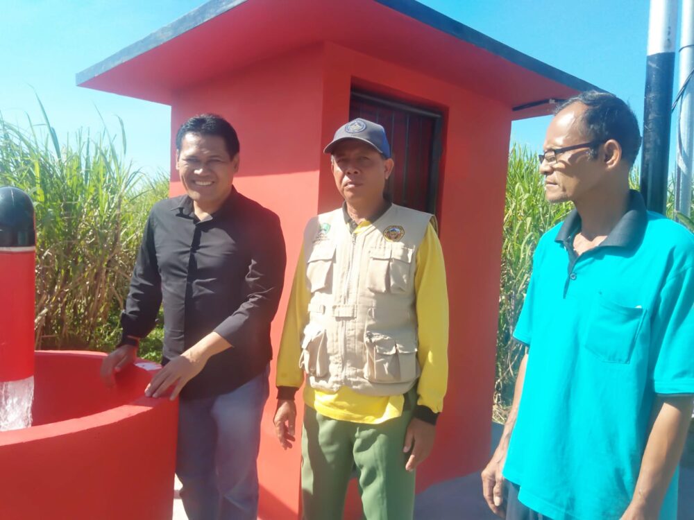 Penuhi Kecukupan Air Warga Desa Sugihrejo Bangun Sumur Pompa Air Dalam