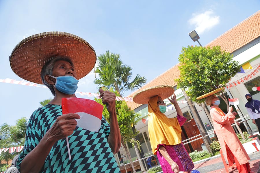 Agustusan di UPTD Griya Wreda Bikin Bahagia Lansia