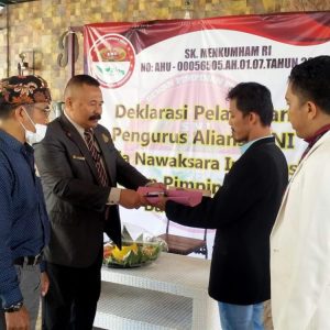 Pengukuhan DPP SNI, Raden Dinobatkan Menjadi Ketua Umum