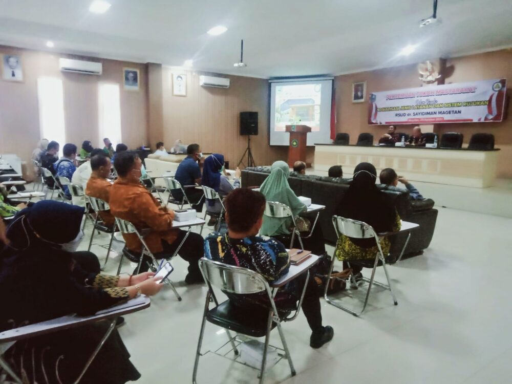 Bertemu Tokoh Masyarakat RSUD dr Sayidiman Sosialisasikan Inovasi Layanan dan Sistem Rujukan