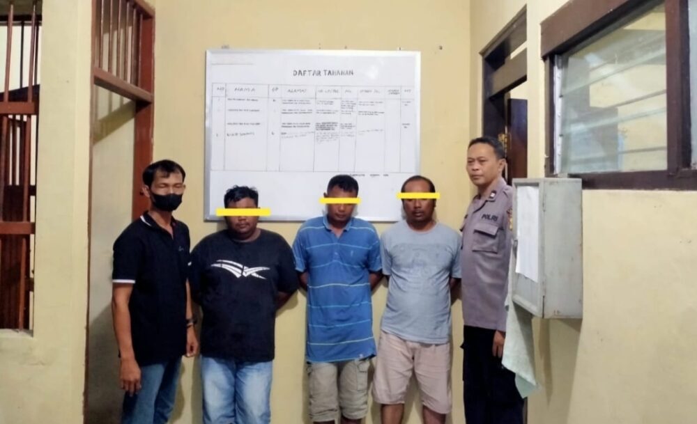 Tiga pelaku pencuri tebu di Kediri diamankan Polisi
