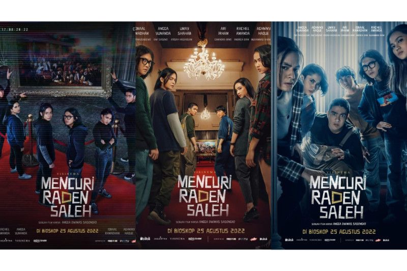 Film “Mencuri Raden Saleh” Rilis Enam Poster Baru Penuh Aksi