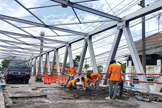 Proyek “Tahunan” Jembatan Swadesi, Kejari Bangil Wajib Turun