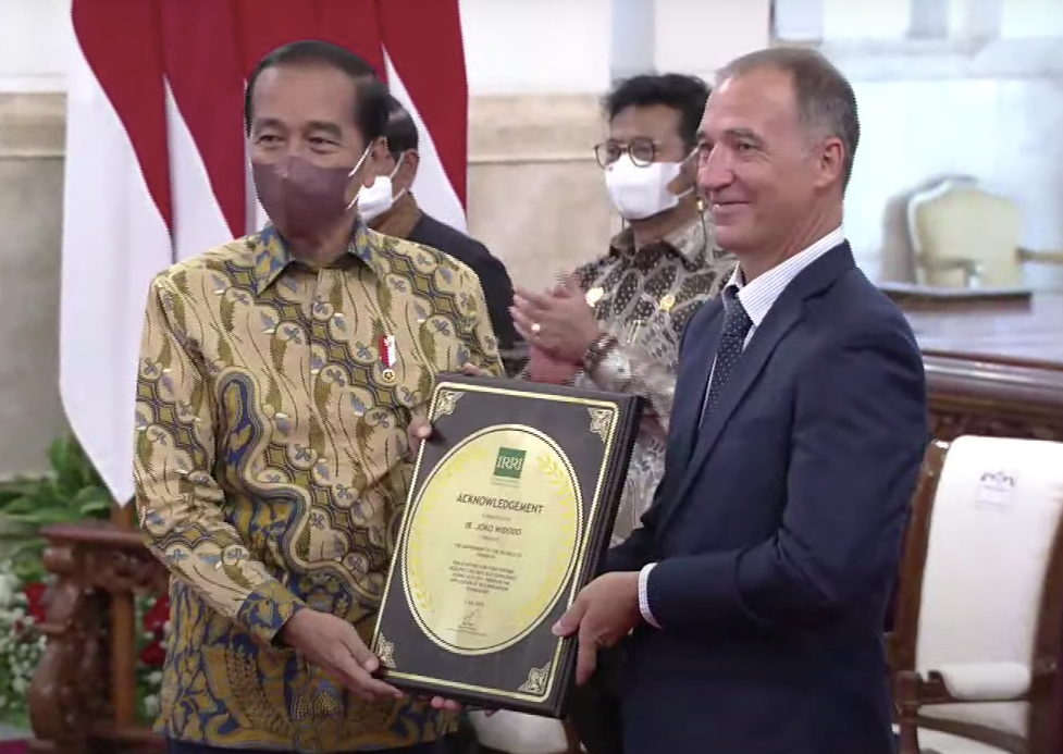 IRRI Komitmen Dukung Program Ketahanan Pangan Indonesia