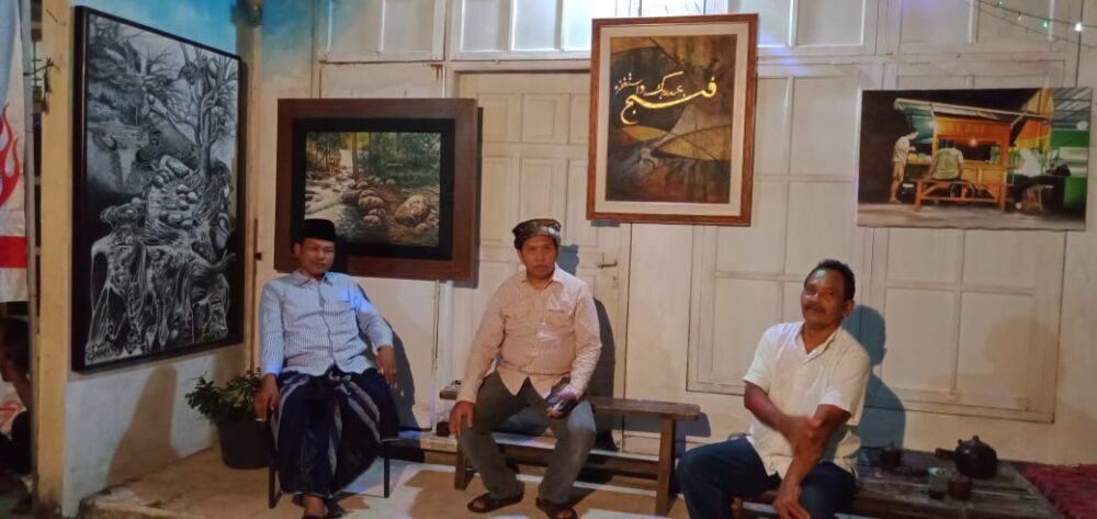 Lukisan dan Kaligrafi Sambut Tim Juri Lomba HUT Kemerdekaan