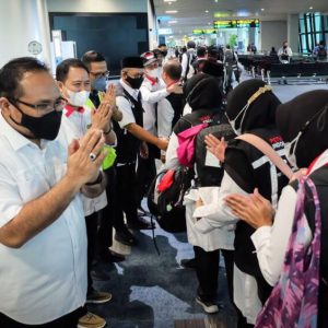 Musim Haji Selesai, Menag Sambut Kedatangan Petugas Kembali Ke Tanah Air
