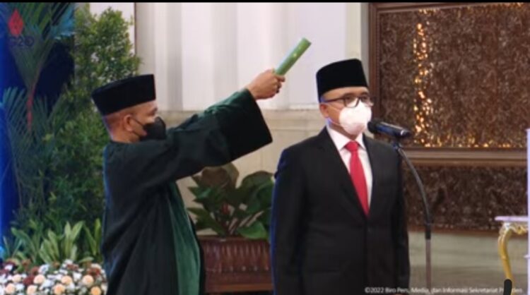 Azwar Anas Resmi Dilantik Sebagai MenPAN RB