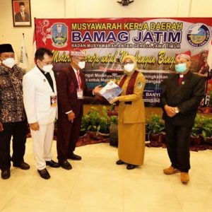 Bupati Banyuwangi Buka Muskerda BAMAG Jatim