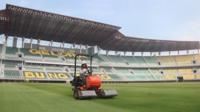 FIFA Minta Rumput Gelora Bung Tomo Standar Sepakbola