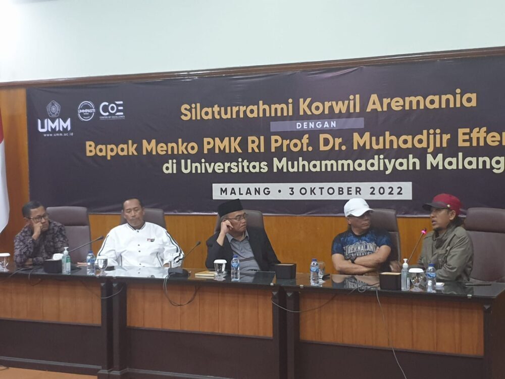 Menko Muhadjir Imbau Aremania Batalkan Demo