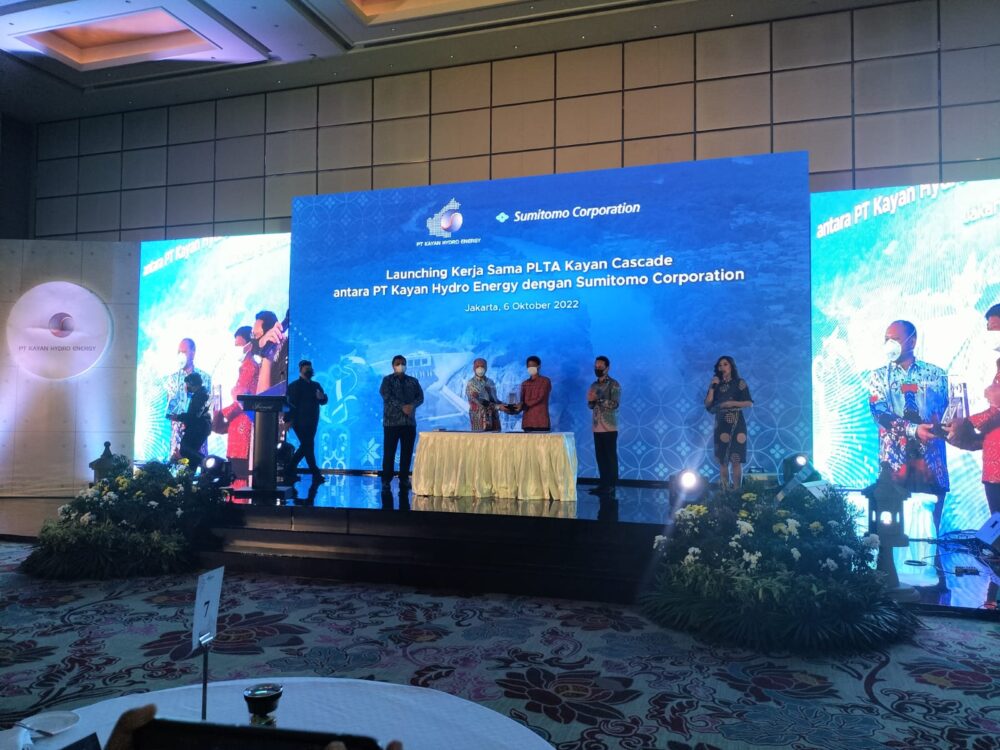 Sumitomo Sepakat Kerja Sama dengan PT KHE Bangun PLTA Kayan Cascade