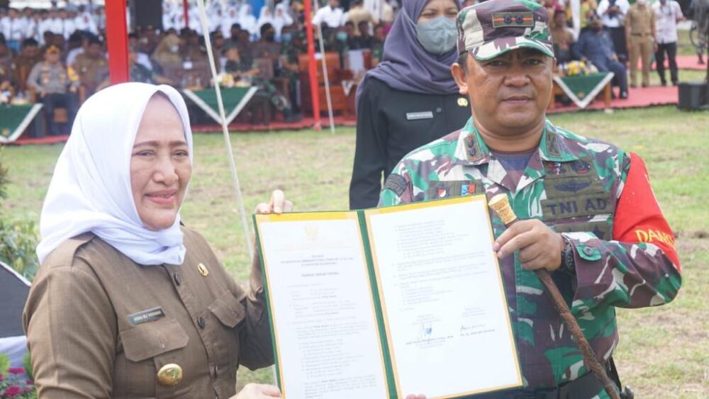 TMMD Ke-115 di Bojonegoro Resmi Dibuka, Bupati Anna: Semangat Gotong Royong Bangun Desa