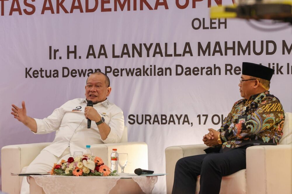 Di UPN Veteran Jatim, LaNyalla: Indonesia Seharusnya Jadi Negara Adidaya
