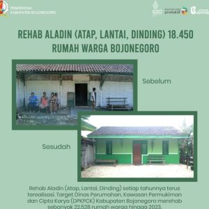 Pemkab Bojonegoro Rehab 18.450 Rumah Warga Kurang Mampu Pemkab Bojonegoro Rehab 18.450 Rumah Warga Kurang Mampu