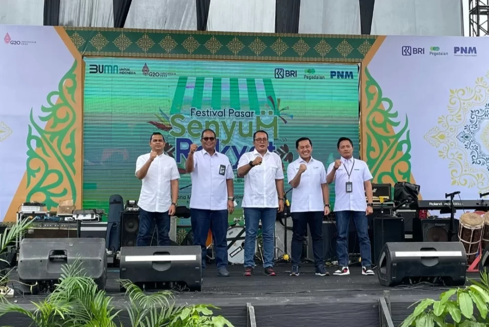 Horas! Pegadaian Gelar Festival Pasar Senyum Rakyat di Medan