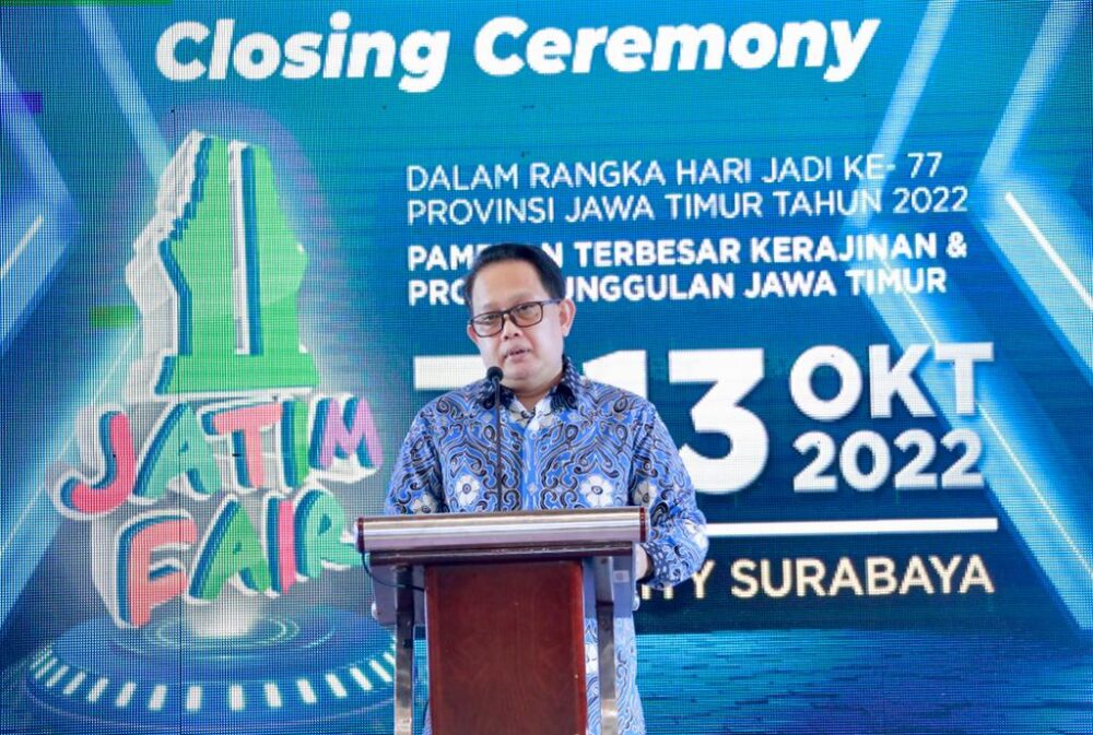 Sekdaprov Jatim Adhy Karyono : Jatim Bangkit Karena UMKM