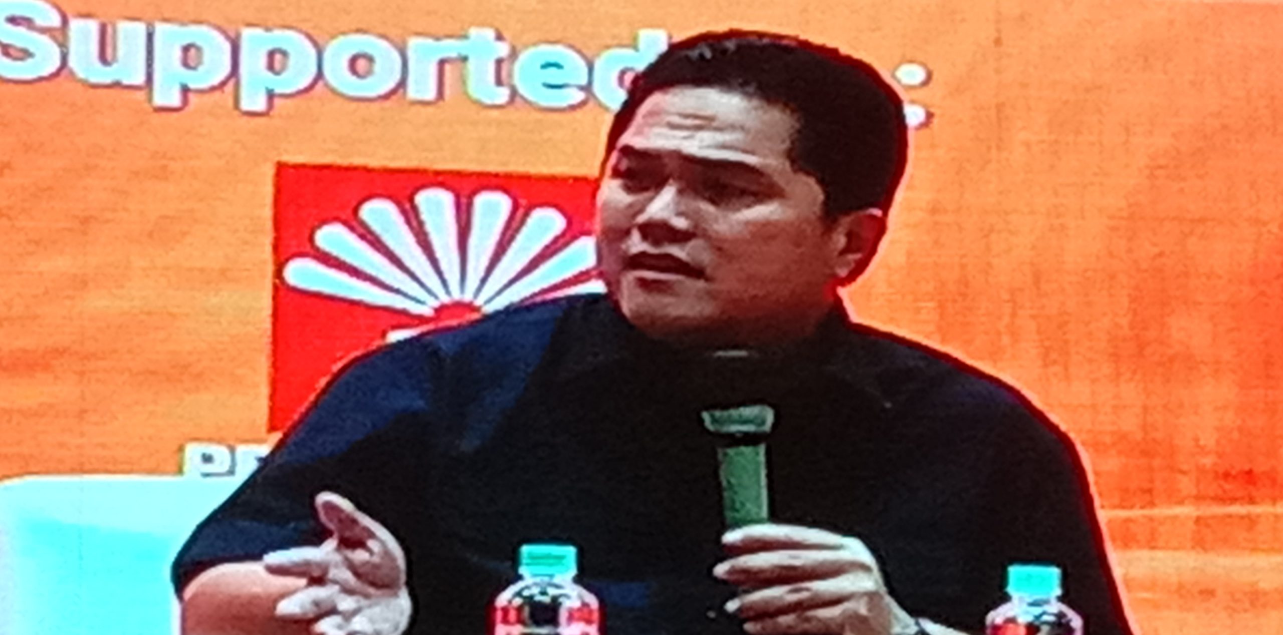 Erick Tohir dan Hudijono Hadiri Talkshow Ekonomi PSMTI Jatim