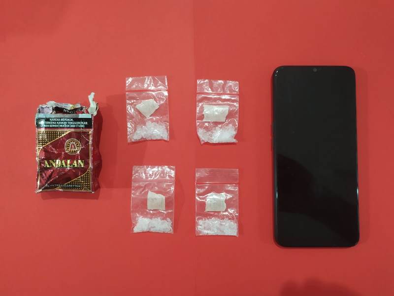 Kedapatan Memiliki Narkoba, Sopir di Kediri  Diamankan Polisi
