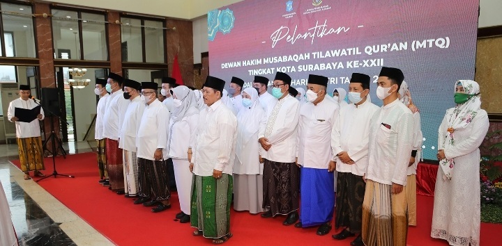 Melalui MTQ, Lantunan Qur’an dan Shalawat Harus Terus Berkumandang di Kota Surabaya