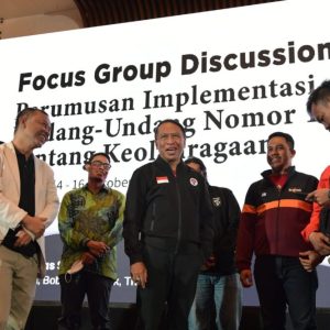 Kemenpora Libatkan 4 Kelompok Suporter Implementasi Undang undang Keolahragaan