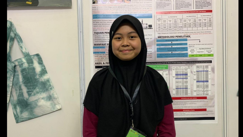 Myres 2022, Siswi MAN 2 Tasikmalaya Teliti Lalat Anti Kanker