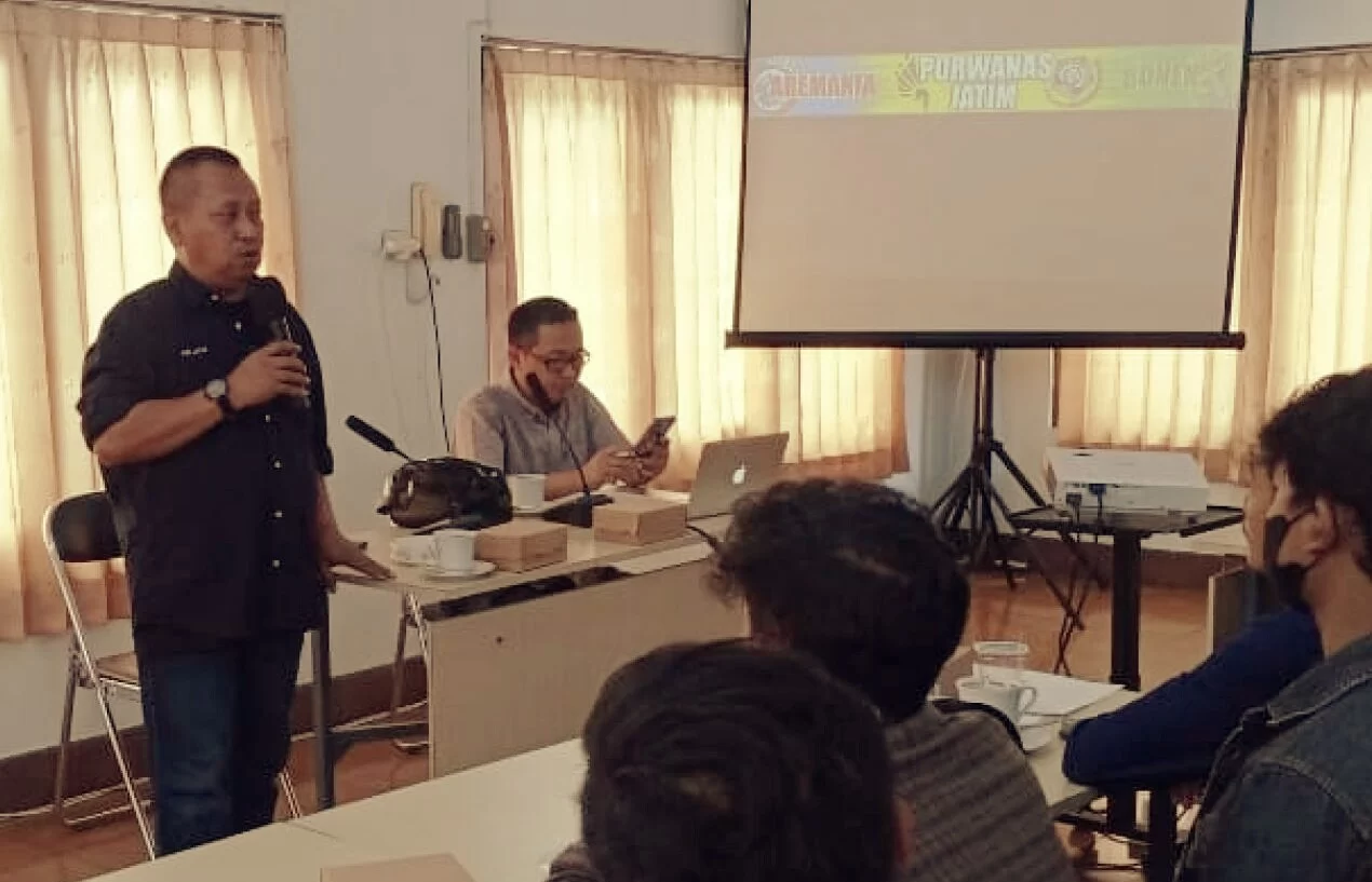 PB Porwanas XIII Gelar Bimtek. Lutfil: LO Ujung Tombak Panitia