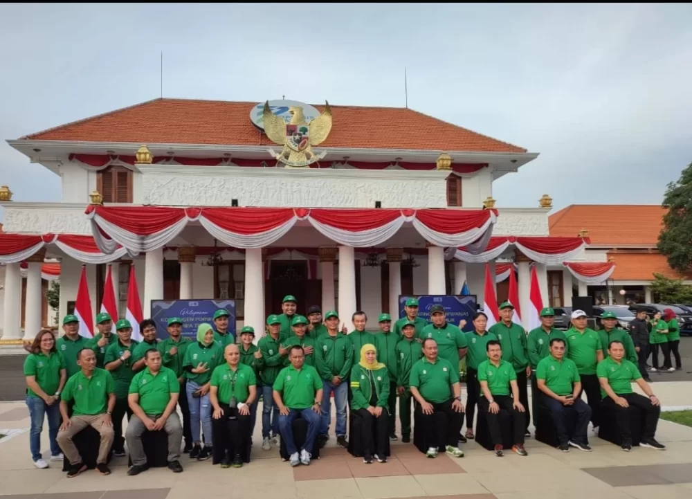 Ini Pesan Khofifah Saat Melepas Kontingen Porwanas Jatim