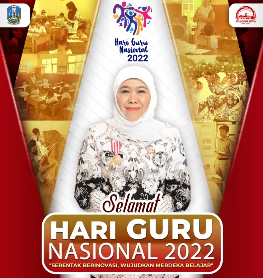 Gubernur Khofifah, Keberhasilan Pendidikan Ditentukan Guru