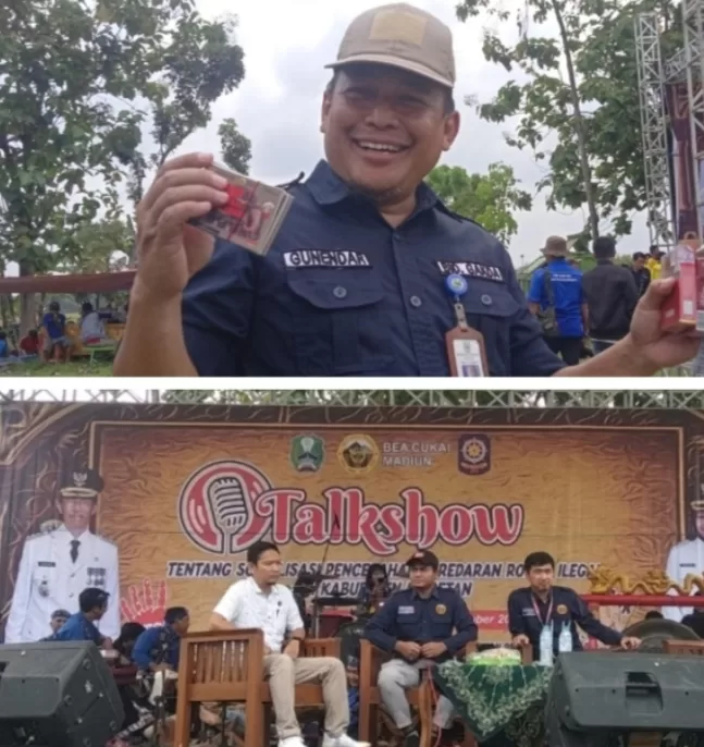 Satpol PP Magetan Edukasi Masyarakat Waspada Peredaran Rokok Ilegal