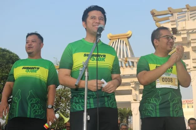 Wakil Gubernur Jatim Emil Dardak Buka Pegadaian Run 10K Surabaya