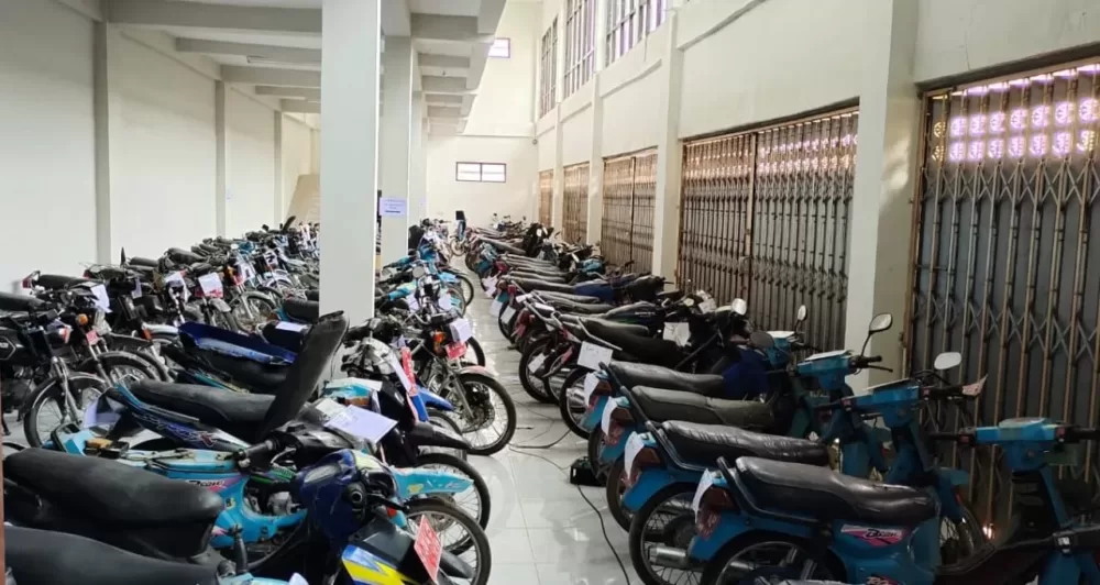 Pemkab Bojonegoro Gelar Lelang 40 Kendaraan Dinas Roda Dua