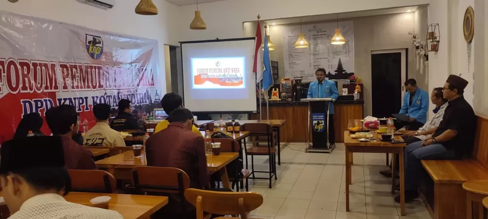 KNPI Kota Kediri Ajak Masyarakat Anti Sara Melalui Moderasi Agama