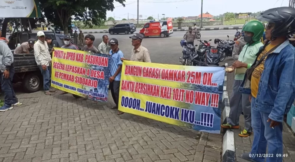 Tak Terurus 4 Desa Di Kab.Pasuruan Minta Pindah Ke Pemkab Sidoarjo