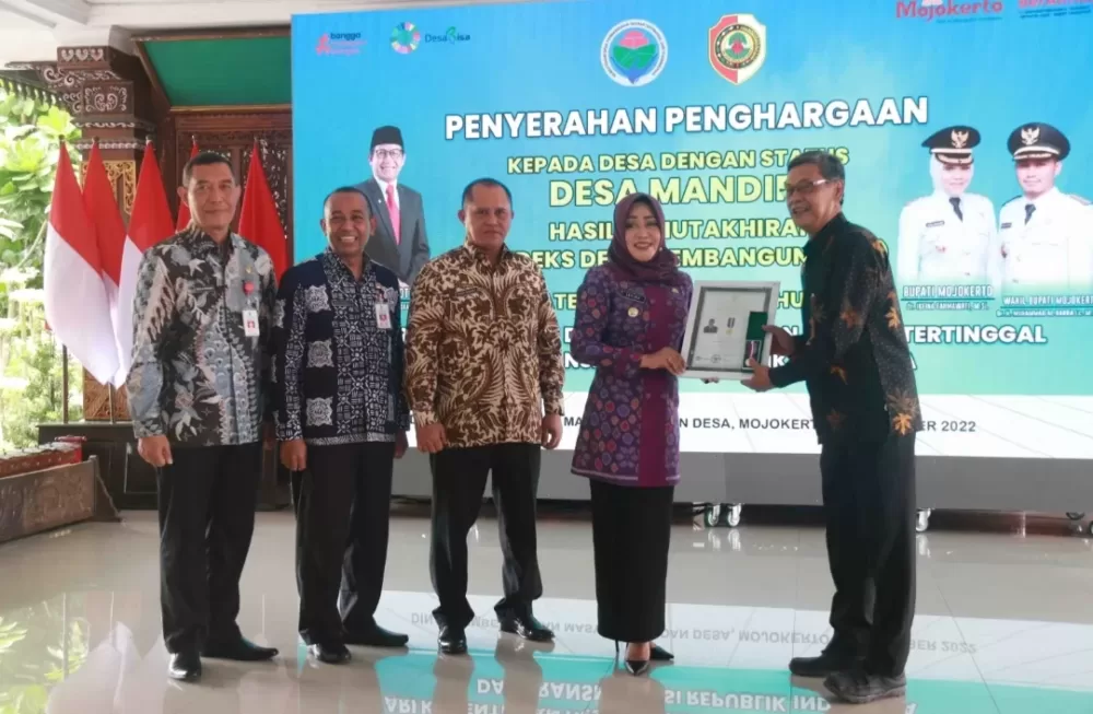 Bupati Ikfina Serahkan Penghargaan Kepada 69 Desa Mandiri